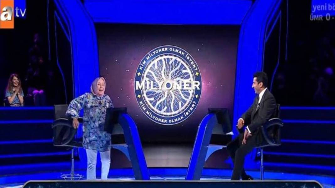 Kim Milyoner Olmak İster'e katılan 55 yaşındaki Leyla Hanım herkesi kahkahaya boğdu! Her soruda koltuğundan zıpladı 5